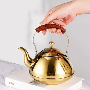 กาต้มน้ำชาสแตนเลส, กาต้มน้ำชาที่ทันสมัย, ถ้วยแบ่ง, แบบพกพา, ภาชนะบรรจุกาต้มน้ำชา, กาต้มน้ำชา, กาต้มน้ำชา, กาต้มน้ำชา - Product Image 2