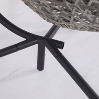 Vente en gros Fauteuil œuf balançoire double places simplicité Fauteuil œuf double siège