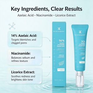 Crème réparatrice à 14 % d'acide azé<span class=keywords><strong>la</strong></span>ïque <span class=keywords><strong>pour</strong></span> l'acné hormonale, les rougeurs, <span class=keywords><strong>la</strong></span> <span class=keywords><strong>rosacée</strong></span>, atténue les taches post-acnéiques foncées, <span class=keywords><strong>pour</strong></span> peaux sensibles, logo personnalisé - Product Image 3