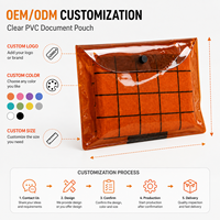 Pochette anti-poussière pour dossiers, classeur de rangement pour papeterie, organiseur de documents étanche, porte-documents, rangement de papiers, organiseurs de bureau