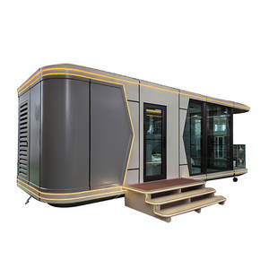 Casa de recipiente portátil prefabricada Casas prefabricadas <span class=keywords><strong>para</strong></span> <span class=keywords><strong>vivir</strong></span> Casa de espacio de cápsula móvil <span class=keywords><strong>para</strong></span> <span class=keywords><strong>vivir</strong></span> - Product Image 4