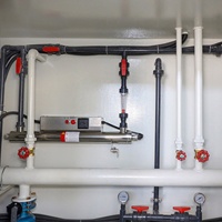 Fosse septique en fibre de verre système mbr station d'épuration des eaux usées pour le traitement des eaux usées à domicile treplant d'eaux usées emballé domestique