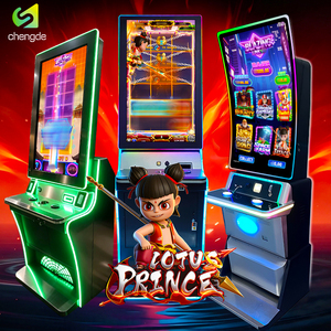 Machine de jeu à écran tactile 43 pouces avec système de pièces/clés/cartes, jeu Blazing Link Nudge et carte de jeu PCB - Product Image 5