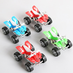Modèle de moto ATV à rétrofriction, échelle 1:16, jouet en plastique à friction pour garçons de 4 à 7 ans, véhicule tout-terrain, cadeau - Product Image 1
