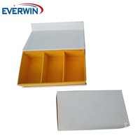 Boîte à bijoux personnalisée Everwin en forme de livre, non ternissable, pour bracelets et colliers, présentoir à bijoux pour marques