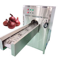 Grote Uienwortelsnijmachine Fruit-En Groenteverwerkingsfabriek/Uienwortelsnijmachine