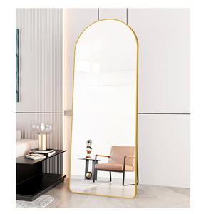 Banyo duvara monte asılı aynalar kemer tam boy ayna standı ile uzun boylu tam vücut çerçeveli Espejo Miroir yatak odası için - Product Image 3