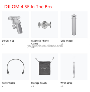 <span class=keywords><strong>DJI</strong></span> <span class=keywords><strong>OM4</strong></span> SE /OM 5 Gimbal de Mano Plegable de 3 Ejes con Diseño Magnético, Estabilizador, Trípode para Selfies, Barra de Extensión, Original en Existencia - Product Image 4
