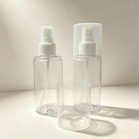 Flacon pulvérisateur hydratant en plastique PET 100ml 120ml 150ml 200ml, emballage cosmétique, vaporisateur de protection solaire