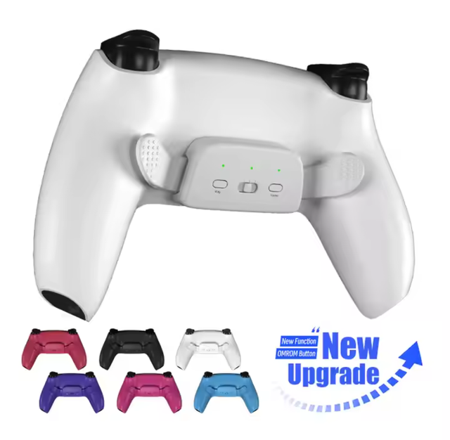 Back Button for PS5 Elite Controller Extender Button for PS5 Elite Back Clip Button Programmable Customize Shooting Games