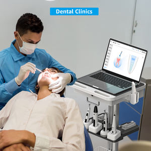 Chariot médical avec palette d'ordinateur portable et support de scanner oral, chariot médical mobile pour le salon de beauté d'hôpital (RC-1) - Product Image 5