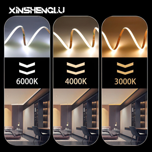 Bande lumineuse LED personnalisée 2300K/2700K/3000K/4000K/5000K <span class=keywords><strong>120</strong></span> perles <span class=keywords><strong>SMD</strong></span> 2835 12V/24V Monochrome - Product Image 6