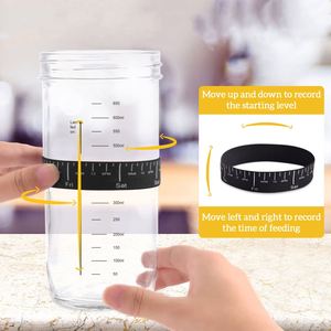 Custom Hot Sales Jar Starter <b>Kit</b> for Sourdough Bread <b>Baking</b> - Product Image 3
