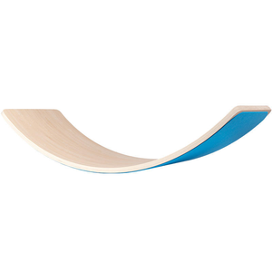 Planche d'équilibre en bois courbée personnalisée CZFIT pour enfants, planche à bascule Montessori pour le yoga, la remise en forme et les exercices corporels, planche de surf - Product Image 3