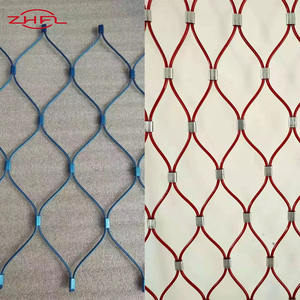 Filet en treillis métallique de câble d'acier pour volière et zoo, ouverture 6 mm - Product Image 5