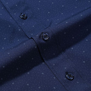 Camicia da uomo Business a pois primavera ed estate nuovo stile camicie di Design per uomo a maniche lunghe - Product Image 6