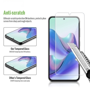 Protection d'écran en verre trempé personnalisée, installation facile, 9H, transparente, pour téléphones Samsung Galaxy S24 S25 Ultra Plus avec cadre applicateur - Product Image 3