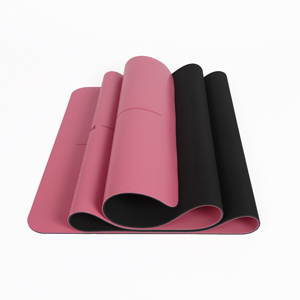 Extra grande antideslizante premium grabado láser impreso/Pantalla de seda de goma pu <span class=keywords><strong>yoga</strong></span> mat - Product Image 1