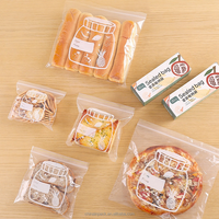 Sacs de congélation refermables et réutilisables de qualité alimentaire, imprimés par gravure, avec fermeture à glissière, pour lait et chewing-gum, tailles personnalisées