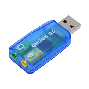 Wgzx Mini Bên Ngoài USB Để 3.5Mm Mic Headphone Jack Stereo Tai Nghe 3D Card Âm Thanh Bộ Chuyển Đổi Âm Thanh Mới Giao Diện Loa Cho Máy Tính Xách Tay - Product Image 3