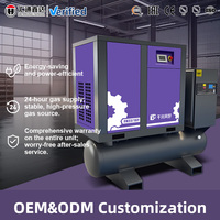 Station de compresseur d'air tout-en-un de grande capacité de production industrielle avec sécheur, réservoir et filtre pour l'industrie automobile