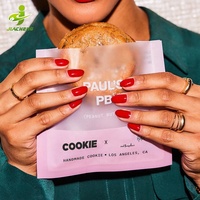 Sacs d'Emballage Individuels pour Biscuits et Donuts en Plastique Laminé Transparent, Personnalisables, de Qualité Alimentaire et Thermoscellables