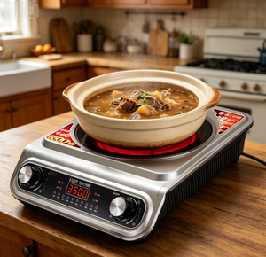 <span class=keywords><strong>Estufa</strong></span> Eléctrica de Cerámica de Alta Resistencia de 3500W, Cocina con Temperatura Ajustable para Todas las Ollas <span class=keywords><strong>y</strong></span> Sartenes - Product Image 6