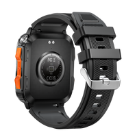 Nouvelle montre intelligente KT79 2024, écran tactile plein écran de 1,96 pouce, BT5.3, 430 mAh, étanche, boussole numérique, montre intelligente Kt79