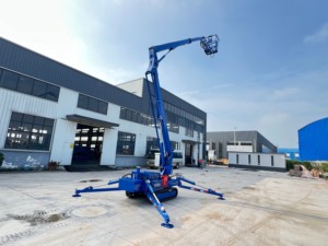 Tuhe 12M-28m điện diesel Boom Lift cánh tay khớp nối nền tảng nâng tự hành điện Telescopic Boom Lift - Product Image 5