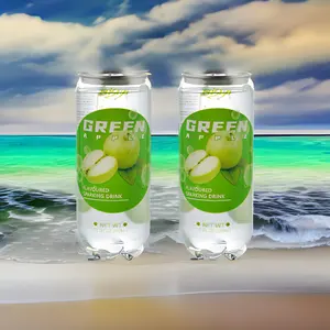 Yaz elma aromalı alkolsüz İçecekler köpüklü suda sağlık ürünleri en iyi içme