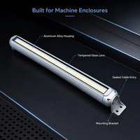 Lampe de travail LED ONN M9R pour machine-outil, IP67, résistante à l'huile, pour tour CNC, fraiseuse, large plage de tension 100-240V, en alliage d'aluminium