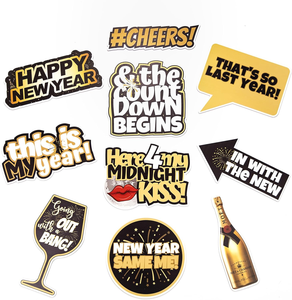 Accessoires de photomaton personnalisés en PVC imperméable et en mousse KT pour anniversaire, mariage, roi et reine, fabrication 2024 - Product Image 5