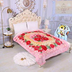 <span class=keywords><strong>Couverture</strong></span> de canapé florale en polyester 100% tissé doux et épais à double couche pour lits <span class=keywords><strong>Couverture</strong></span> de luxe sur mesure Quatre saisons Grande taille - Product Image 6