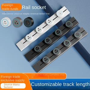 ปลั๊กไฟแบบเคลื่อนที่สำหรับใช้ในห้องครัวช่องเสียบรางพลังงานสูงอะแดปเตอร์มาตรฐานยุโรปแบบอเมริกัน - Product Image 2