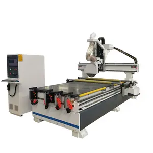 Yüksek kaliteli Cnc Mdf ahşap pano kesme otomatik Panel motorlu testereler masa testere