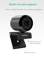 Kamera USB Komputer PTZ Auto Focus 1080P Webcam 3X Optical Zoom PTZ IP Camera Ptz Camera untuk Live Streaming
