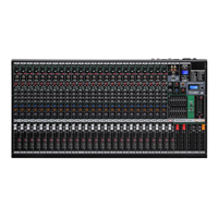 Console de mixage audio professionnelle 26 canaux avec 99 effets DSP, cartes son, mixeurs, contrôleur DJ / console de mixage audio pour grand spectacle
