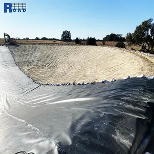 Fish Farm Pond Liner revêtement de barrage Hdpe Geomembranes 1mm 1.5mm 2mm