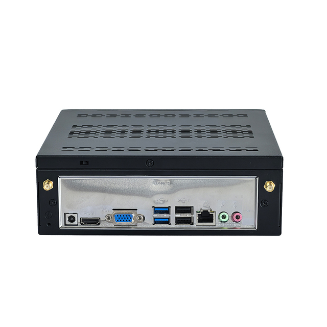 2026 ELSKY Black HD6001 Barebone Mini PC Intel H310 Chipset LGA1151 6-9th Gen Independent CPUs 2*NB-DDR4 RAM