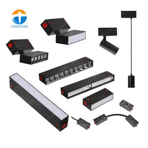 Système <span class=keywords><strong>de</strong></span> rails magnétiques <span class=keywords><strong>de</strong></span> 1M, <span class=keywords><strong>Rail</strong></span> <span class=keywords><strong>de</strong></span> Led, accessoires <span class=keywords><strong>pour</strong></span> éclairage d'intérieur, haute tension - Product Image 1