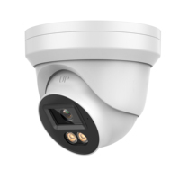 Caméra de sécurité IP POE Vikylin PG1383C 8MP avec microphone intégré, détection de mouvement couleur, tourelle fixe, H.265, IP67