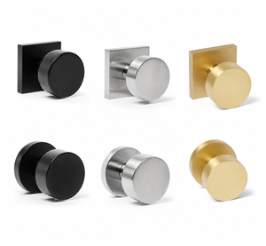 Wholesale Price Custom Knurled Zinc Alloy <strong>Door</strong> Handle Set Modern Interior <strong>Door</strong> Lever <strong>Door</strong> <strong>Knob</strong> Hardware - Product Image 4