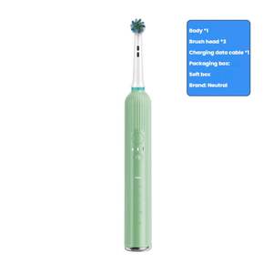 Spazzolino Sonico <span class=keywords><strong>Oral</strong></span> <span class=keywords><strong>B</strong></span> all'Ingrosso con 3 Testine Rotanti Rotonde per Pulizia Profonda e Sbiancamento dei Denti, Custodia da Viaggio Inclusa - Product Image 5