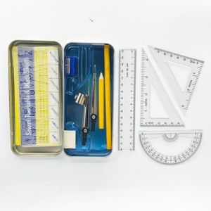Ensemble de géométrie métallique pour étudiants, kit de géométrie de qualité supérieure Oxford, prix de gros pour les mathématiques - Product Image 5