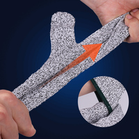Gants de travail anti-coupure XINGYU 13 Gauge HPPE, niveau 5 EN388, tricotés, résistants à l'huile, antidérapants, pour la construction