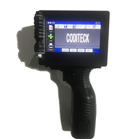 Imprimante à jet d'encre portable Coditeck, prix d'usine, 600 dpi, 25,4 mm, date d'expiration, pistolet, multilingue