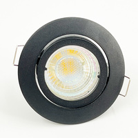 Spot LED réglable 7W, rond, fin, commercial, étanche, pour le salon