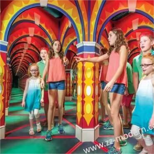Manèges de labyrinthe à miroir amusants manèges d'équipement de parc à thème personnalisés manèges d'attractions de labyrinthe à miroir pour enfants - Product Image 5