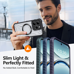 Funda Protectora para Teléfono Móvil Oppo A6 <span class=keywords><strong>Pro</strong></span> y Reno 13/14F/7 5G, Diseño de Armadura de TPU+PC, Antigolpes, con Soporte - Product Image 6