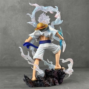Venta al por mayor 18CM <span class=keywords><strong>Anime</strong></span> 1 pieza Luffy Nika Ghost Sword estatua modelo PVC figuras de acción Juguetes - Product Image 6